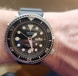 Seiko 7549 Tuna Vintage Men's Diver Watch