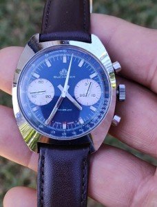 Rare Bucherer Chronograph Watch Cal 7733
