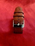 Rare Vintage Seiko Slim Tank Leather Watch