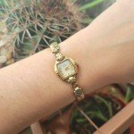 Art Deco Swiss Gruen Precision Vintage Gold Watch