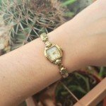 Art Deco Swiss Gruen Precision Vintage Gold Watch