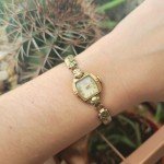 Art Deco Swiss Gruen Precision Vintage Gold Watch