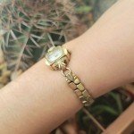 Art Deco Swiss Gruen Precision Vintage Gold Watch
