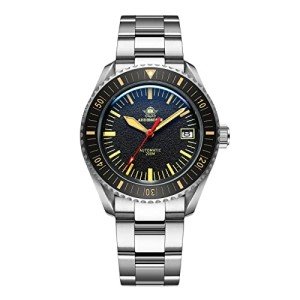 Men's Vintage Automatic Diver Watch - 200M Waterproof