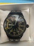 Soviet Vintage Military Pilot Watch on Leather Strap