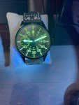 Soviet Vintage Military Pilot Watch on Leather Strap