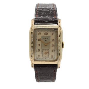 Vintage Elgin Art Deco Men's Mechanical Watch 524