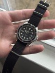 1970s Monnin 844 Swiss Automatic Dive Watch