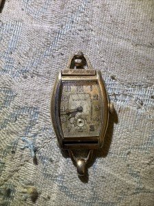 Art Deco Rose Gold Hand-Wound Vintage Watch