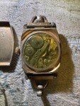 Art Deco Rose Gold Hand-Wound Vintage Watch