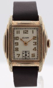 1933 Elgin Art Deco Men's Mechanical Wristwatch