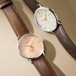 Movado Silhouette Men's Luxury Leather Watch