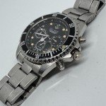 Vintage Del Mar Men's Quartz Watch with Rotating Bezel