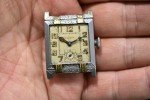 Vintage Bulova Art Deco 14K Gold Manual Watch