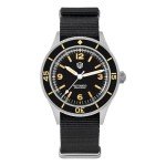 Vintage 50-Fathoms Automatic Dive Watch for Men