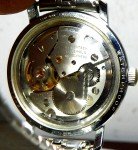 Men's Vintage 17J Checkered Flags Wristwatch