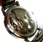 Men's Vintage 17J Checkered Flags Wristwatch