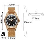 ADDIESDIVE Vintage Bronze Automatic Wristwatch 39MM