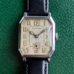 Vintage Art Deco Luminous Dial Gold Plate Watch