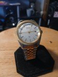 Rare Vintage Clinton Time & Date Watch