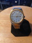 Rare Vintage Clinton Time & Date Watch