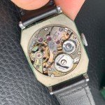 Vintage Art Deco Luminous Dial Gold Plate Watch
