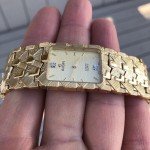 Vintage Neo Art Deco Elgin Men's Diamond Watch