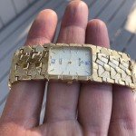 Vintage Neo Art Deco Elgin Men's Diamond Watch