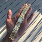 Vintage Neo Art Deco Elgin Men's Diamond Watch
