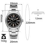 ADDIESDIVE Retro Automatic Sapphire Watch - 200M Waterproof