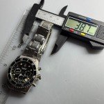 Vintage Del Mar Men's Quartz Watch with Rotating Bezel