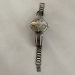 Rare Vintage UFO Alien Metal Watch