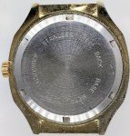 Vintage Men's Checkered Racing Manual Wind Watch