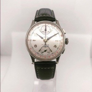 Solix 1950s Vintage Chronograph Manual Wind Watch