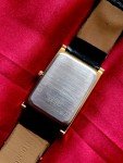 Rare Vintage Seiko Slim Tank Leather Watch