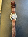 Torgoen T16 Vintage Pilot Watch with Leather Strap