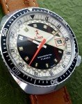 Retro 70s Le Jour 38mm Racing Dial Watch