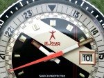 Retro 70s Le Jour 38mm Racing Dial Watch