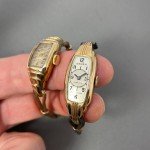 Rare Vintage Gruen Curvex Deco Gold Watches