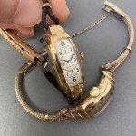 Rare Vintage Gruen Curvex Deco Gold Watches