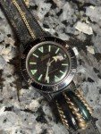Vintage Endura Dive Skin Diver Waterproof Watch