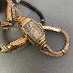 Rare Vintage Gruen Curvex Deco Gold Watches