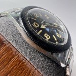 Helbros Vintage Skin Diver Watch with Riveted Bracelet