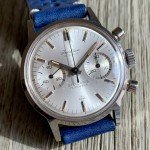 Vintage Mechanical Chronograph Stainless Steel Watch
