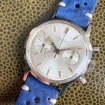 Vintage Mechanical Chronograph Stainless Steel Watch