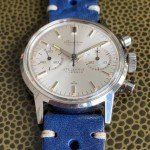 Vintage Mechanical Chronograph Stainless Steel Watch