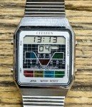 Citizen Men's Rare 1985 Vintage Digital Watch