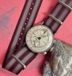 36.3mm Swiss Pierce Pilot's Chronograph Vintage Watch