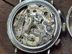36.3mm Swiss Pierce Pilot's Chronograph Vintage Watch