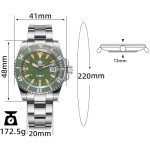 Retro Military Automatic Dive Watch - Waterproof 200M